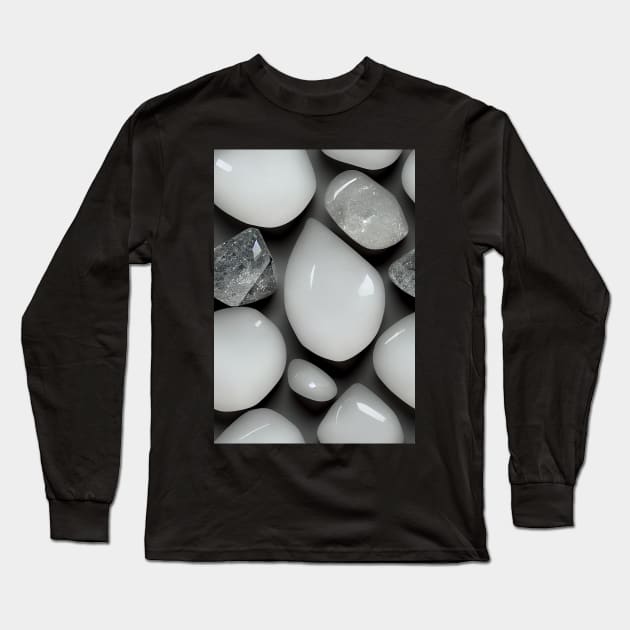 Jewel Pattern - Quartz, for a bit of luxury in your life! #7 Long Sleeve T-Shirt by Endless-Designs